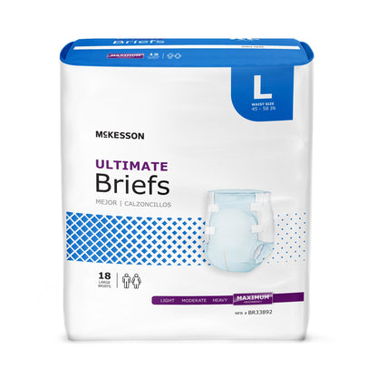 McKesson Ultimate Heavy Absorbency Incontinence Brief