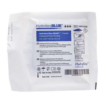 BLUE® Antibacterial Foam Dressing Hydrofera