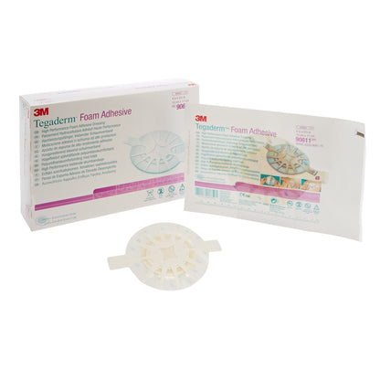 3M™ Tegaderm™ High-Performance Foam Dressing Adhesive, 4 x 4-1/2 Inch