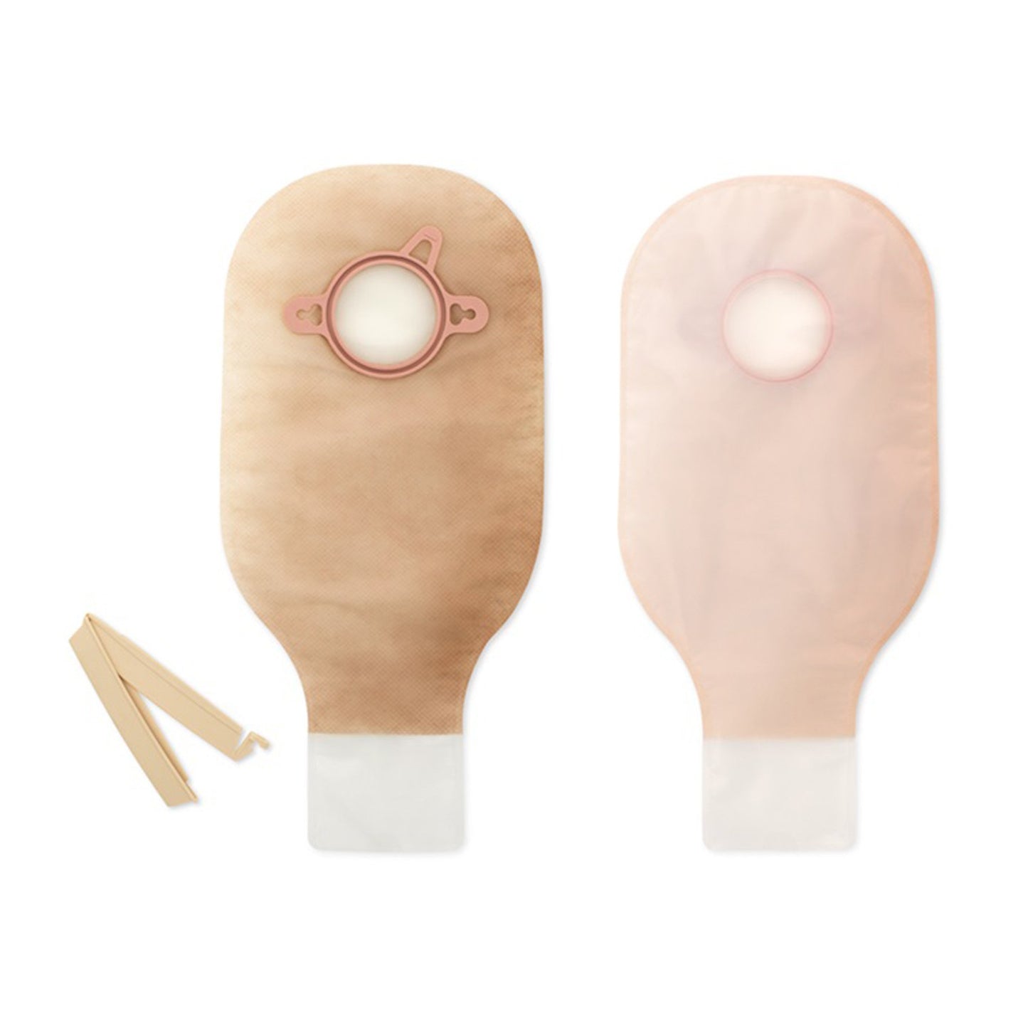 New Image™ 2-Piece Ultra-Clear Ostomy Pouch, Pre-cut to Fit 70 mm Stomas