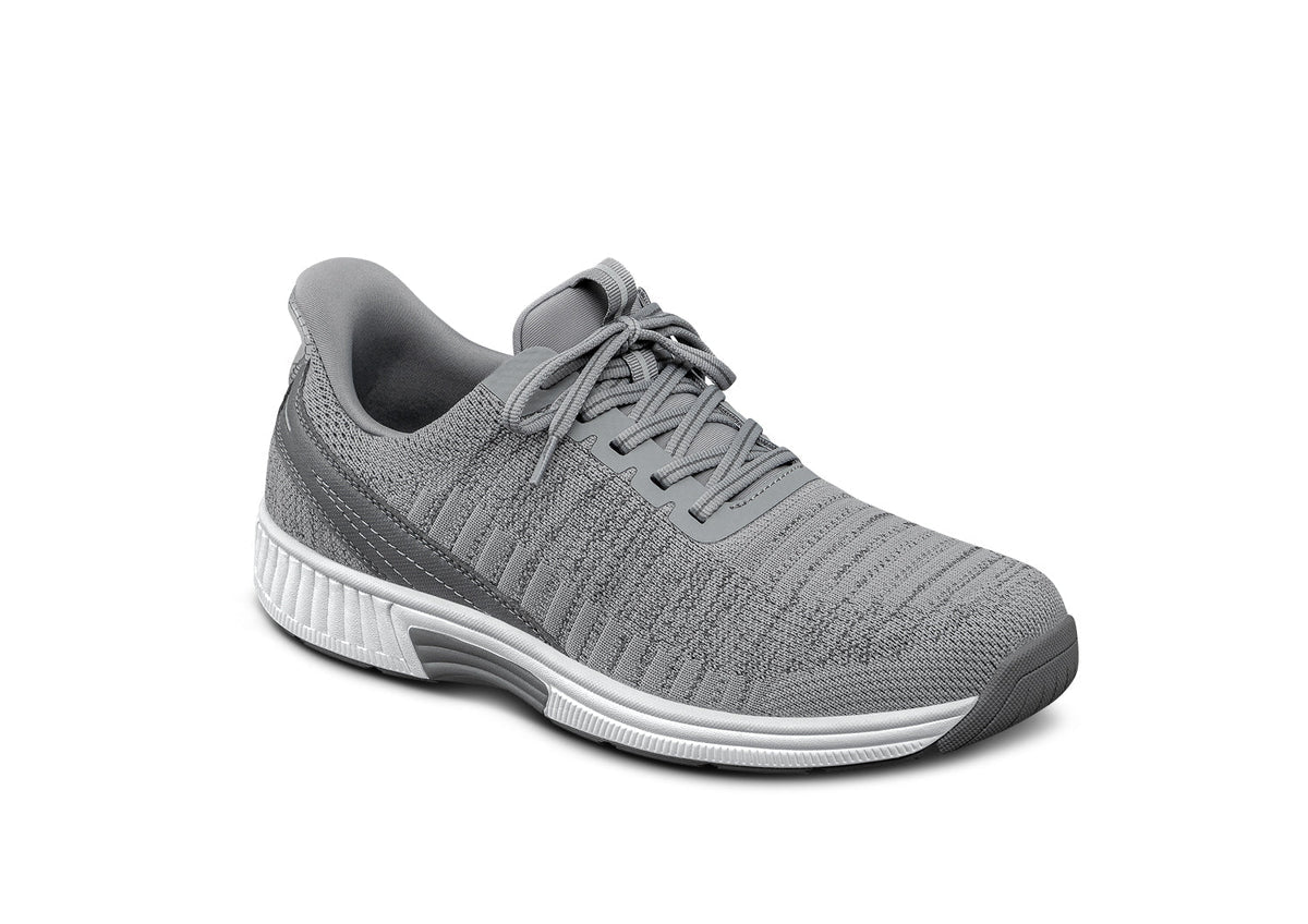 Yari Men's Hands-Free Athletic Shoes, Gray, angle view