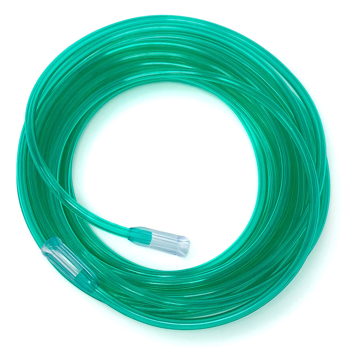 14' Oxygen Supply Tubing Green
