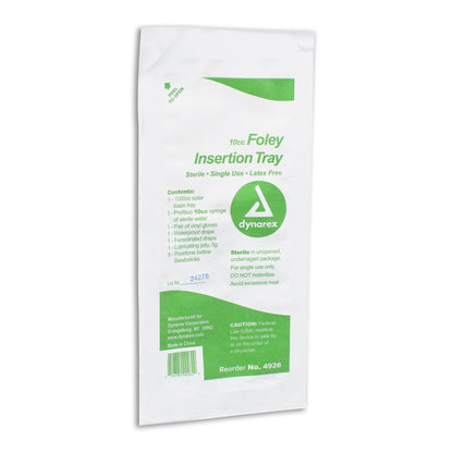 Dynarex® Catheter Insertion Tray, 30 cc