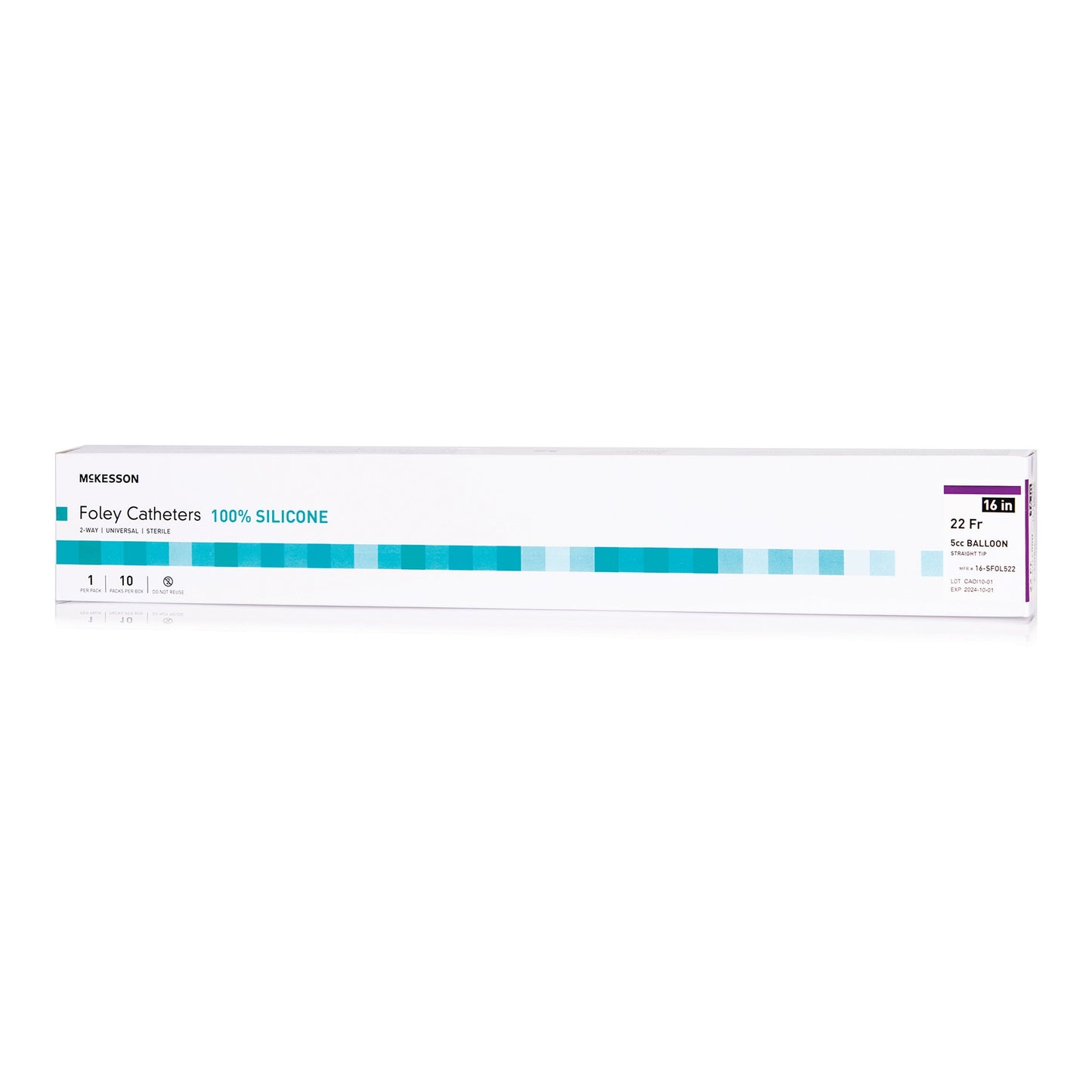 McKesson Silicone Foley Catheter, 5cc