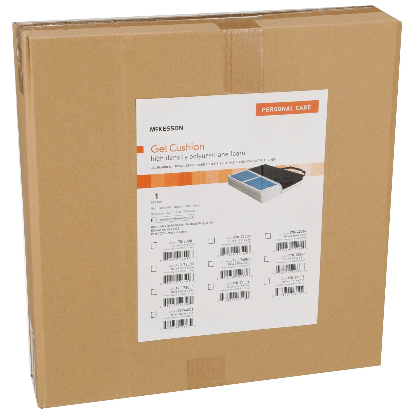 McKesson Molded Foam Seat Cushion