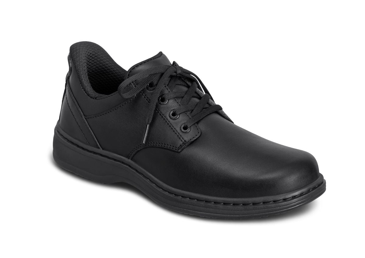 Claude Men's Hands-Free Casual Shoes, Black, angle view