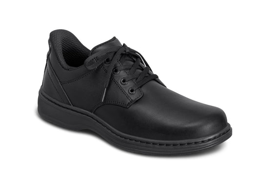 Claude Men's Hands-Free Casual Shoes, Black, angle view