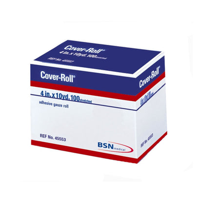 Cover-Roll® Stretch Dressing Retention Tape with Liner White, Nonwoven Polyester