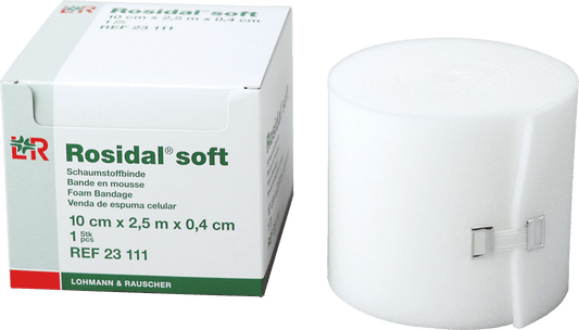 Rosidal Soft Foam Padding Bandage 4" x .16" x 2.7 yds. 1ct