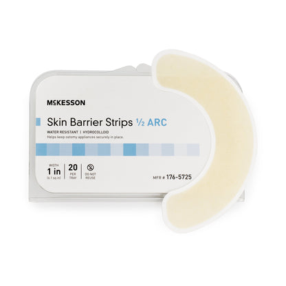 McKesson Skin Barrier 1/2 Arc Strip