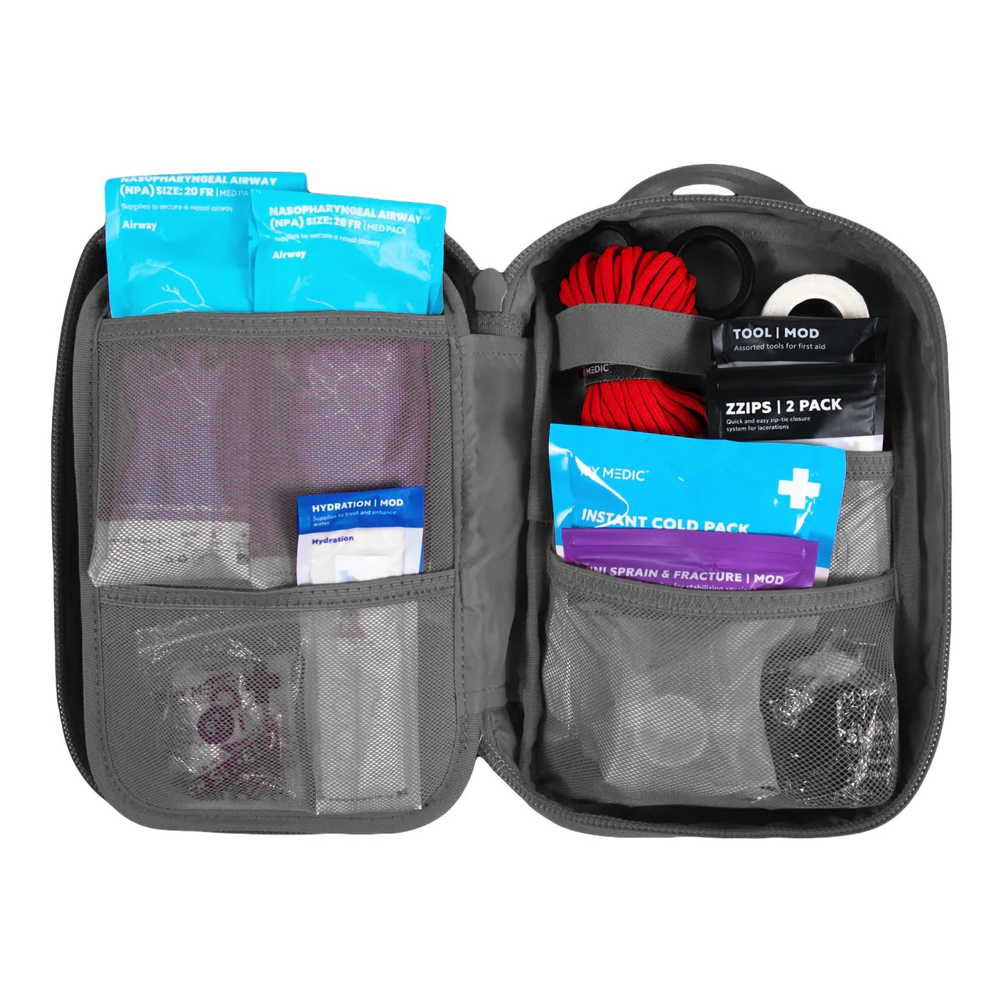 My Medic™ MYFAK Standard First Aid Kit in Gray Nylon Bag