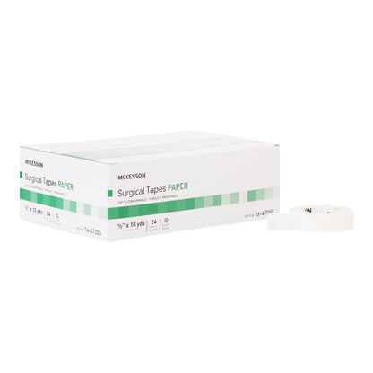 McKesson Paper Medical Tape, 1/2 Inch x 10 Yard