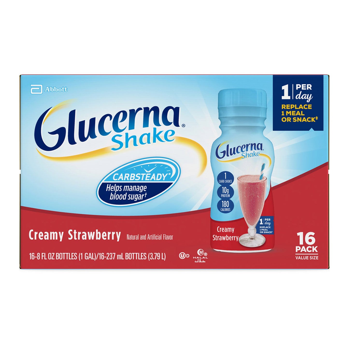 Glucerna® Original Shake, Strawberry Flavor