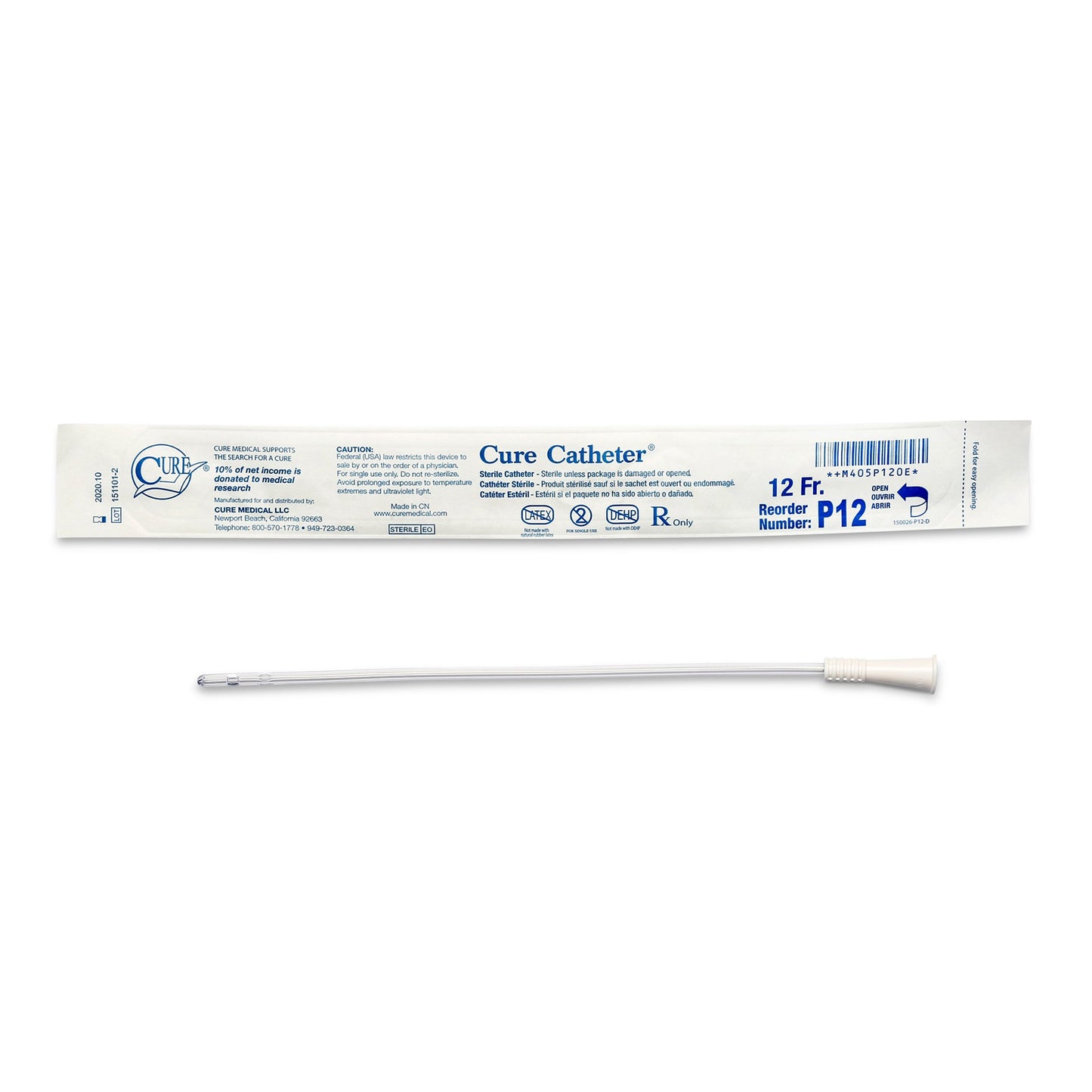 Cure Catheter™ Urethral Catheter, Unisex