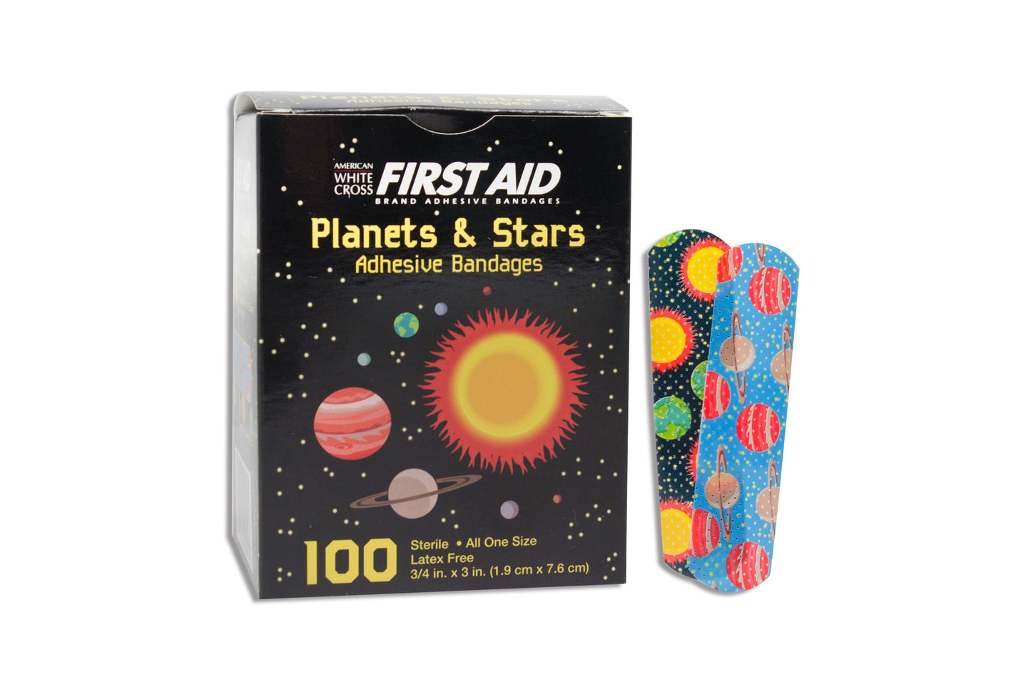 American White Cross First Aid Kid Design, Planets and Stars