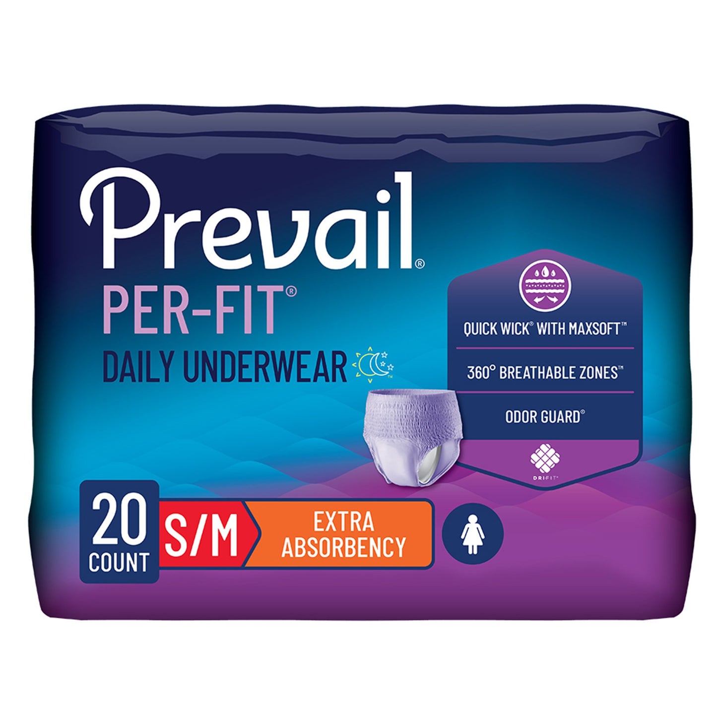 Prevail® Per-Fit® Women Extra Absorbent Underwear