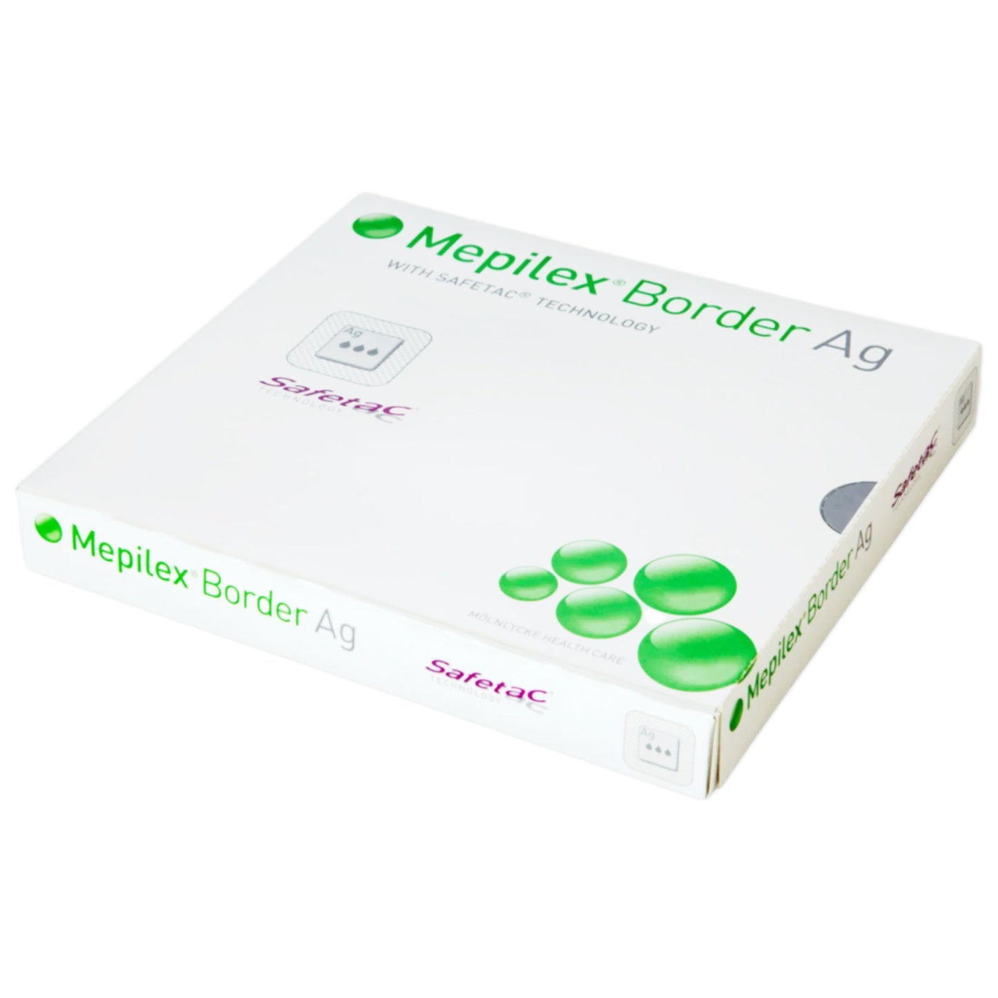 Mepilex® Border Ag Foam Dressing with Silver
