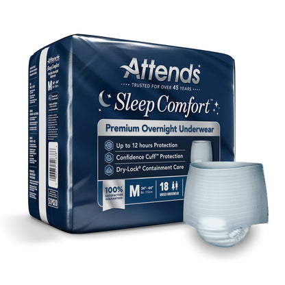 Attends® Sleep Comfort Premium Overnight Underwear