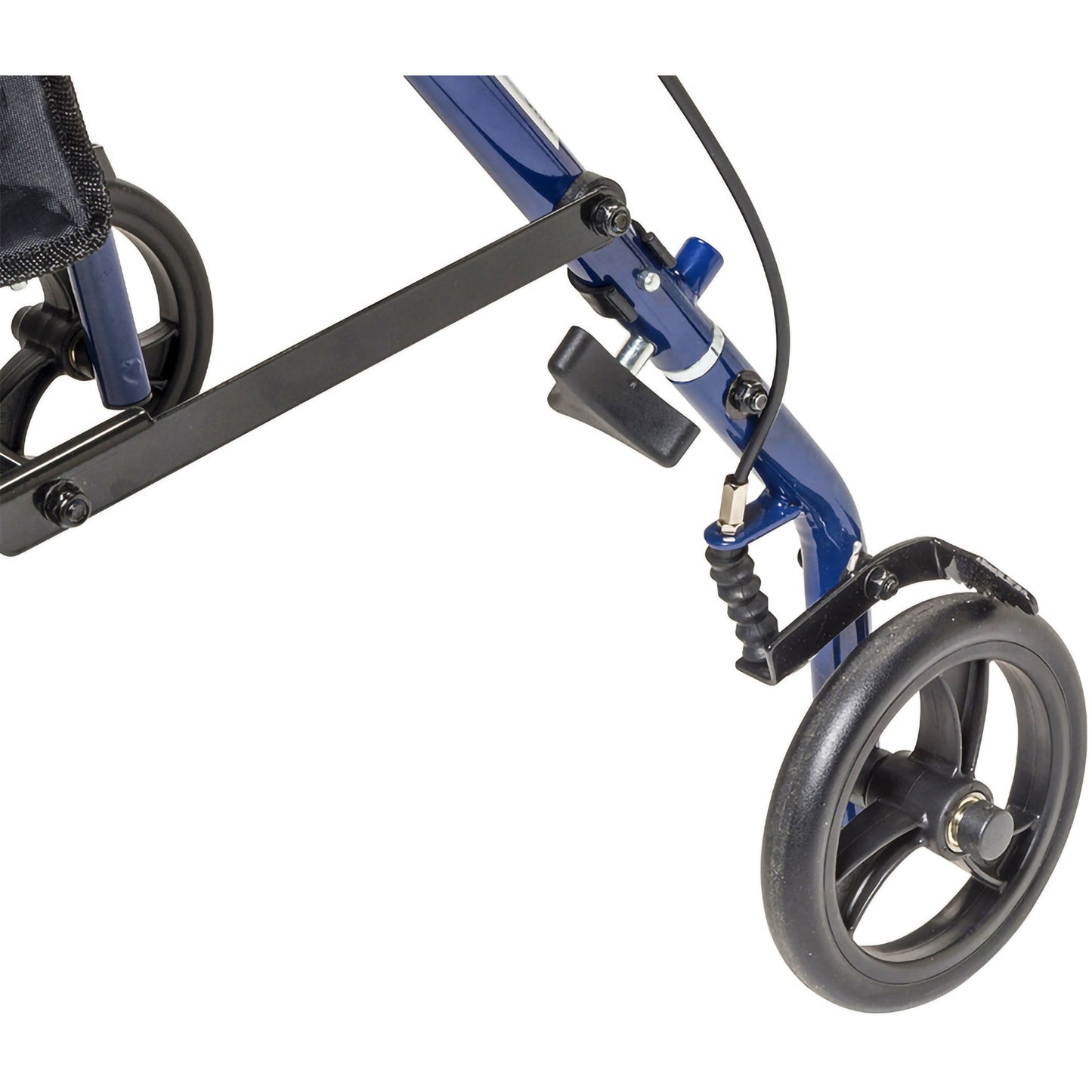 Drive™ Steel Rollator with 6 Inch Wheels, Blue
