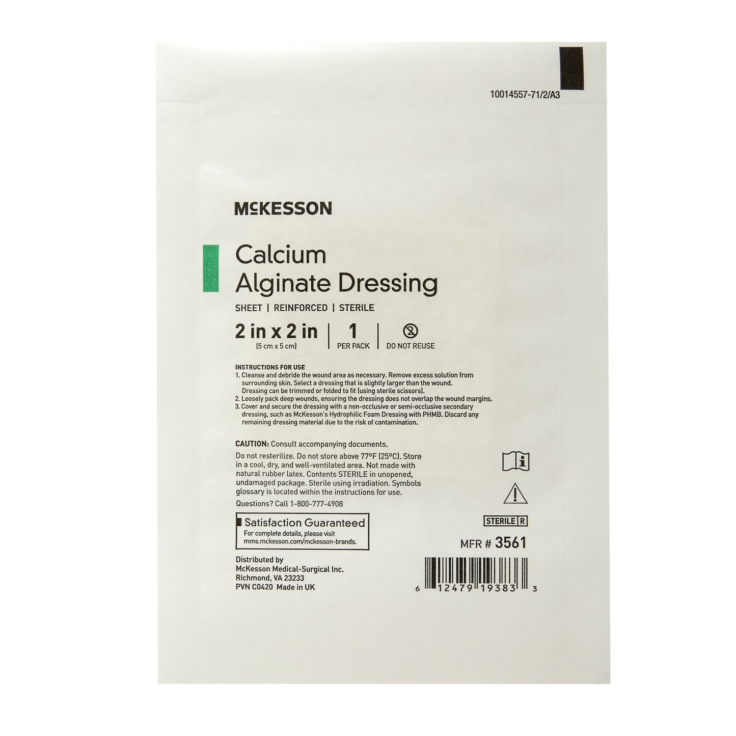 McKesson Alginate Dressing