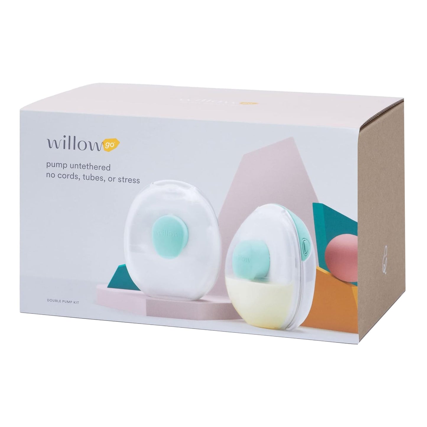 Willow Go™ Wearable Double Electric Breast Pump Kit