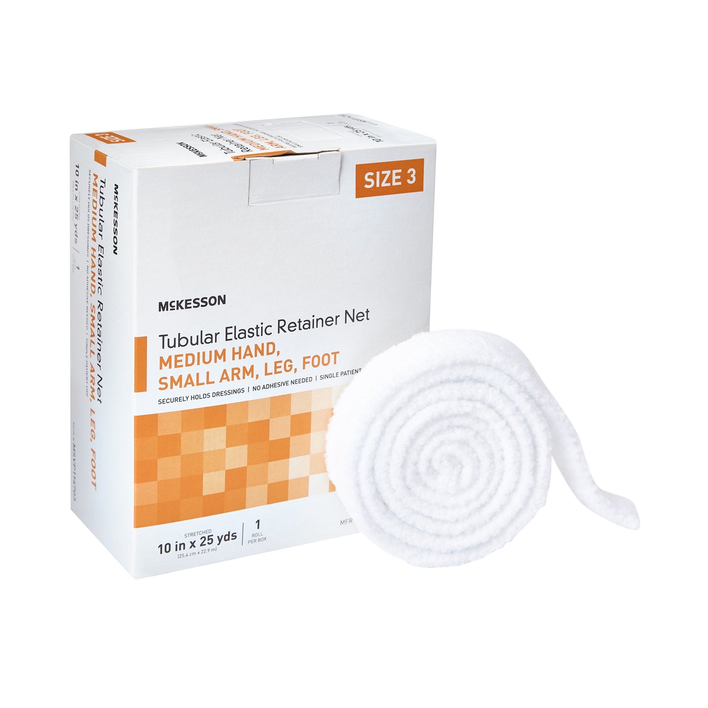 McKesson Tubular Bandage, 10 Inch x 25 Yard