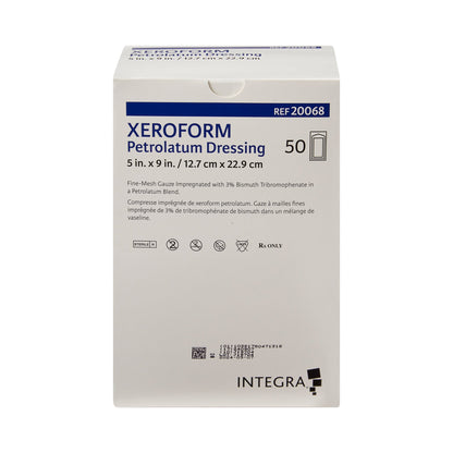 Gentell - Xeroform Petrolatum Impregnated Dressing, 5 x 9 Inch