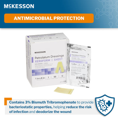 McKesson Xeroform Petrolatum Impregnated Dressing