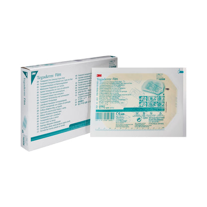 3M™ Tegaderm™ Transparent Film Dressing, 4 x 4-3/4 Inch
