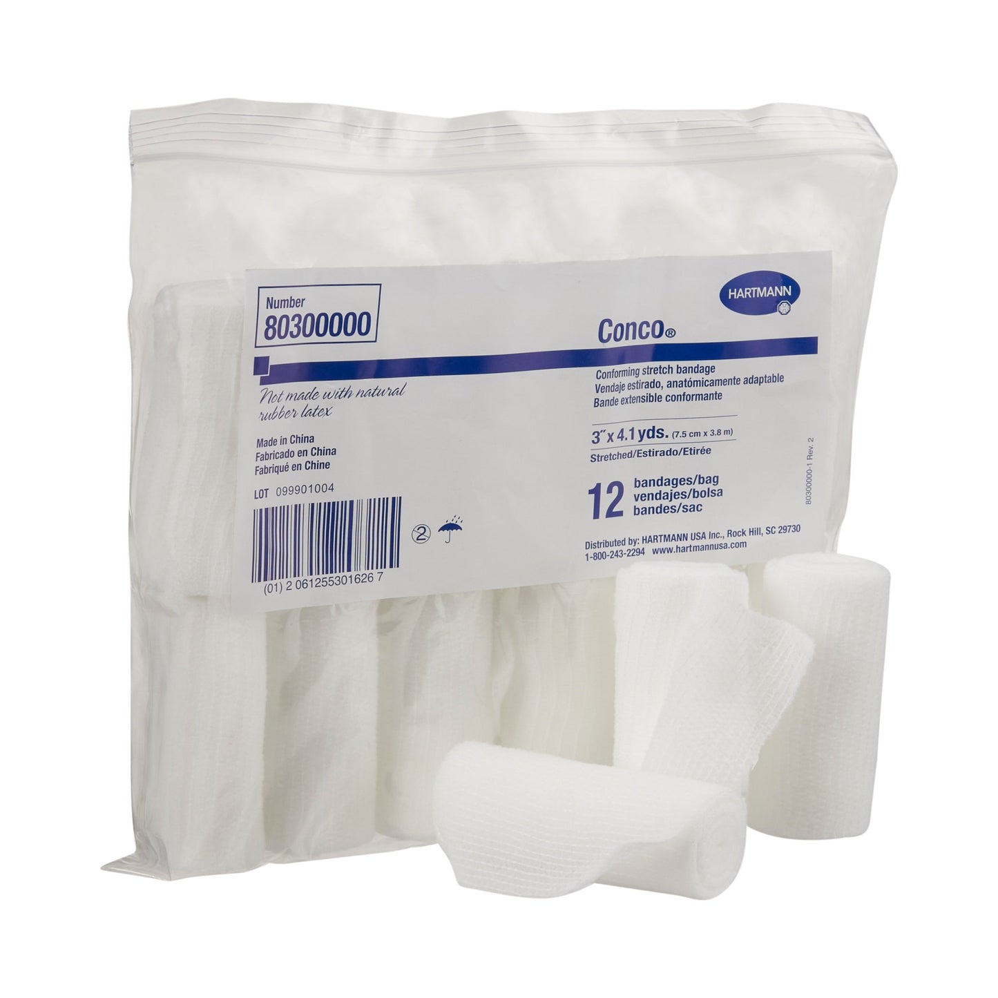 Conco® Conforming Bandage, White