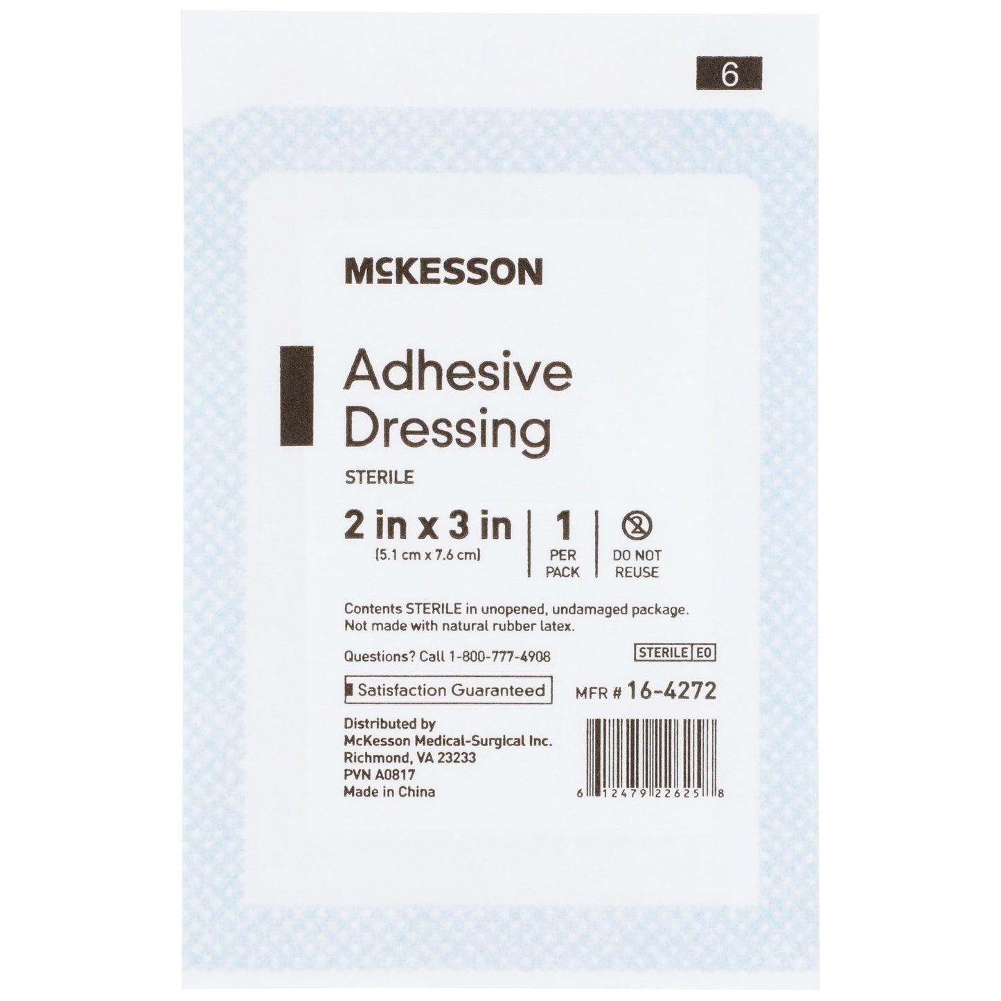McKesson White Adhesive Dressing