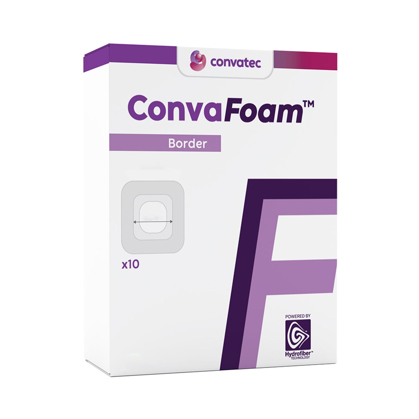 ConvaFoam™ Border Silicone Adhesive Foam Dressing