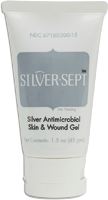 Silver-Sept Antimicrobial Skin & Wound Gel Tube
