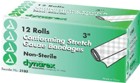 Self-Adhering Stretch Gauze Bandage 3", Nonsterile 12ct