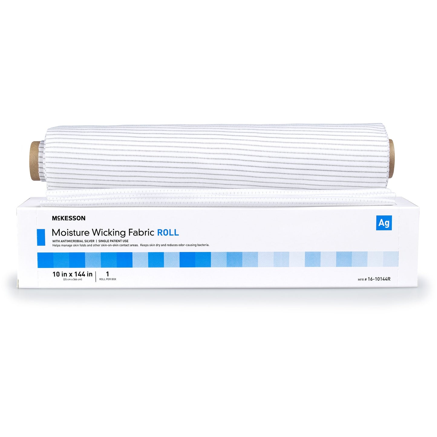 McKesson Silver Moisture Wicking Fabric