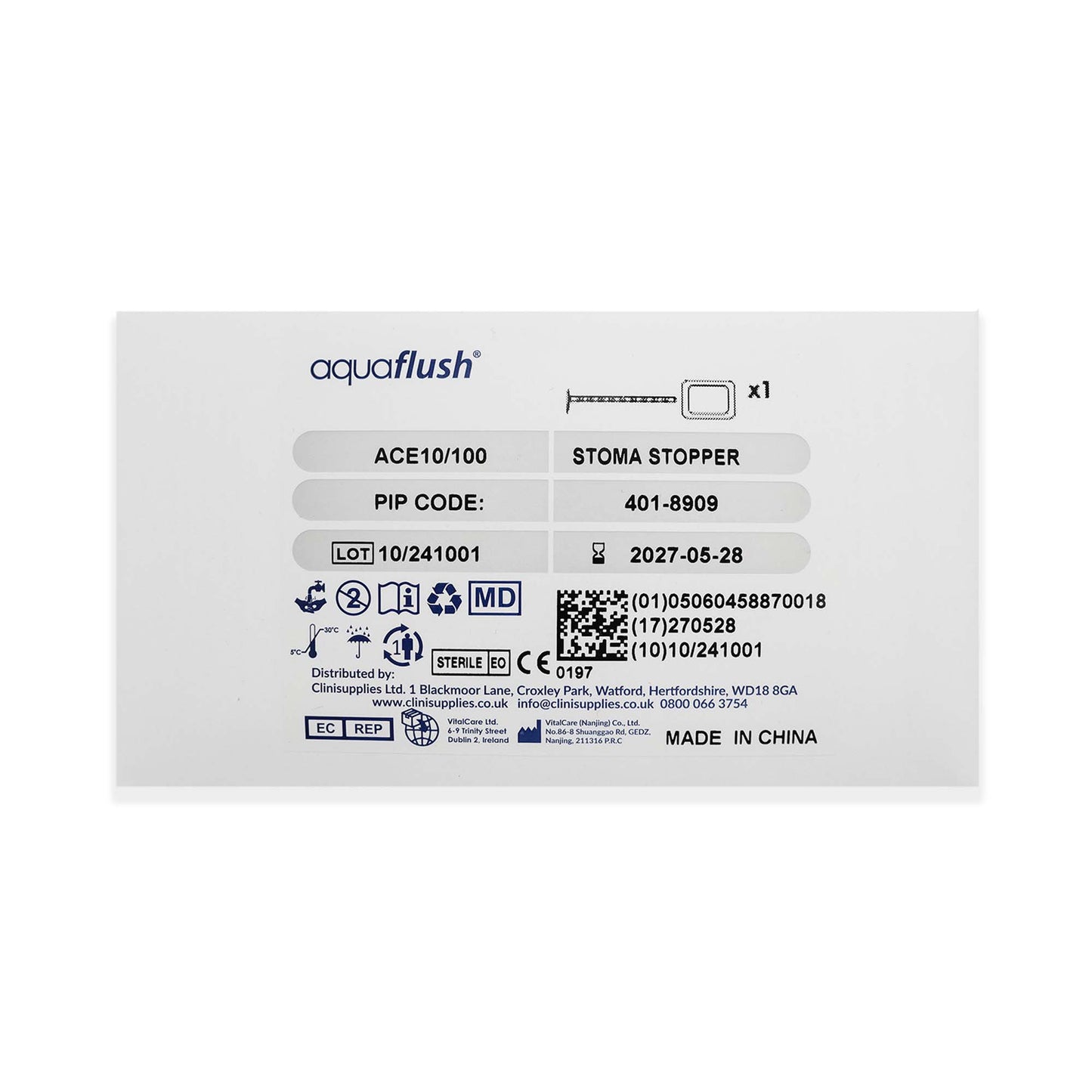 Aquaflush® Stoma Stopper