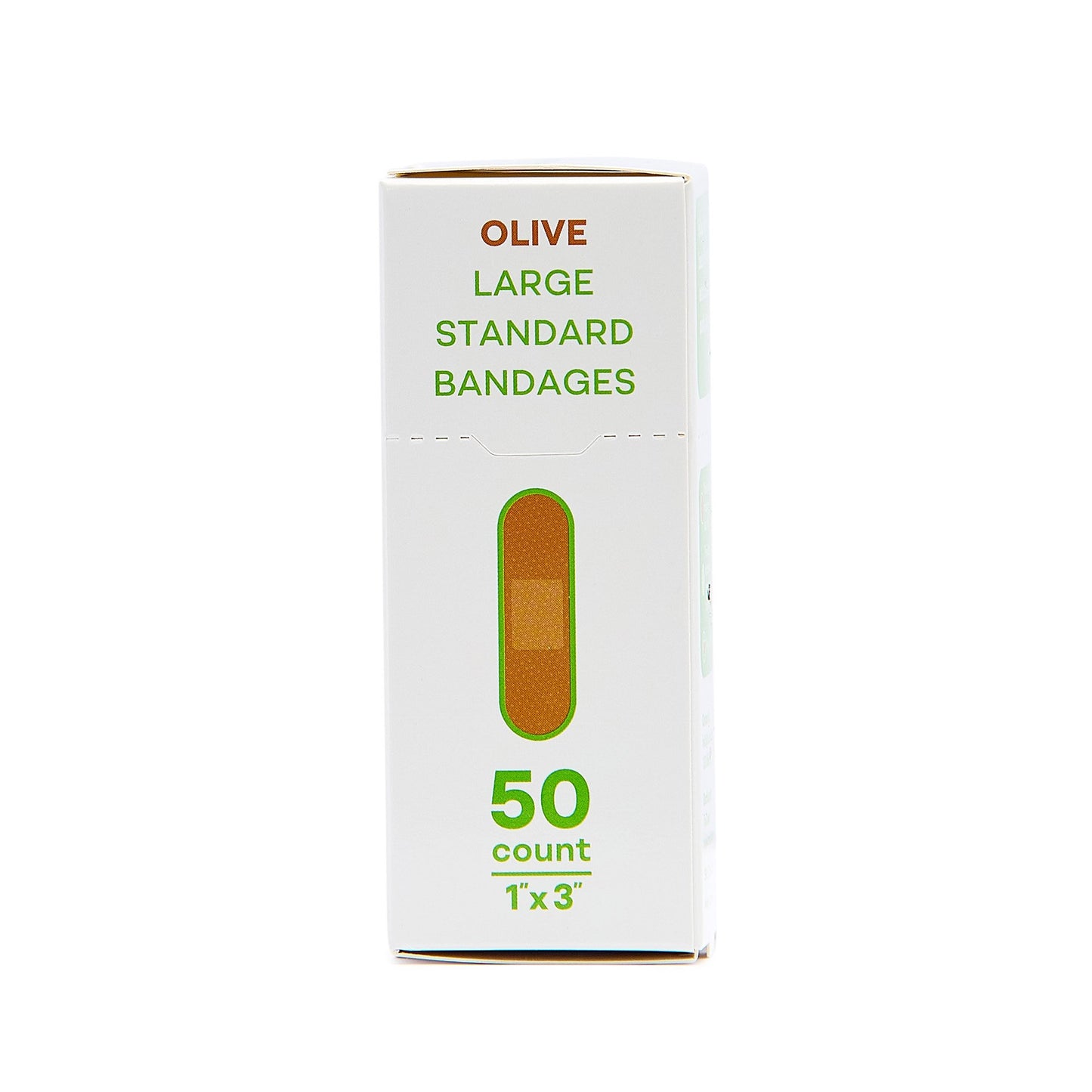 Tru-Colour Skin Tone Shade Fabric Bandage Adhesive Strips – 1 x 3 Inch, Up to 4 Inch Length