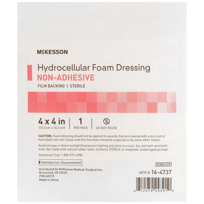 McKesson Nonadhesive without Border Foam Dressing
