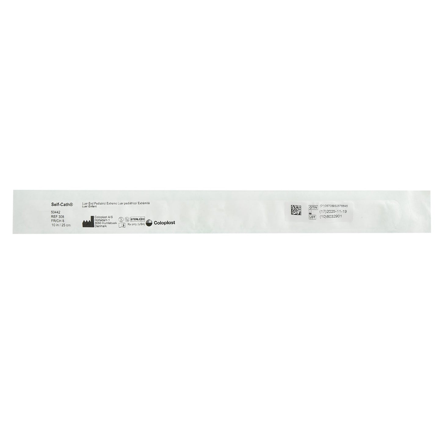 Self-Cath® Pediatric Urethral Catheter, 8 Fr