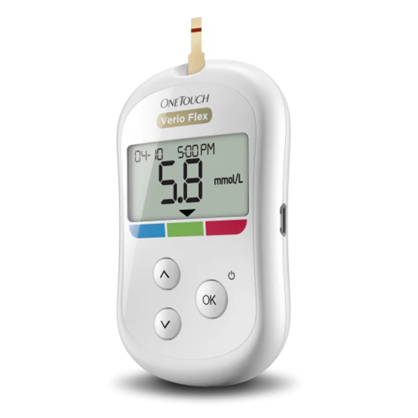 OneTouch Verio Flexc Blood Glucose Monitoring System, Fingertip Testing