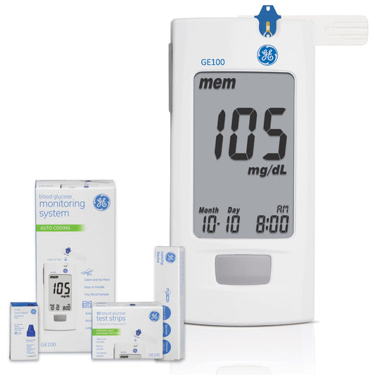 GE Blood Glucose Meter Bundle
