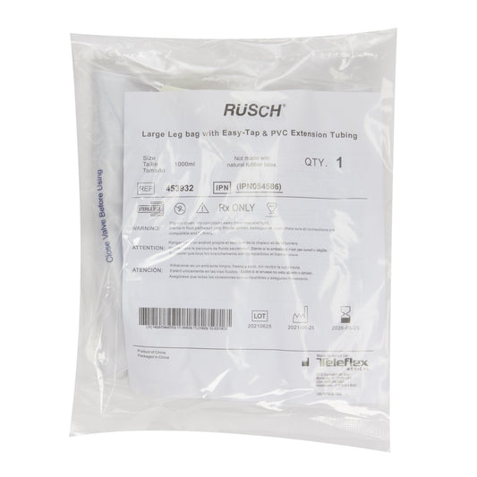 Easy Tap™ Urinary Leg Bag, 950 mL Capacity