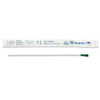 Cure Catheter™ Male Intermittent Catheter, Uncoated PVC