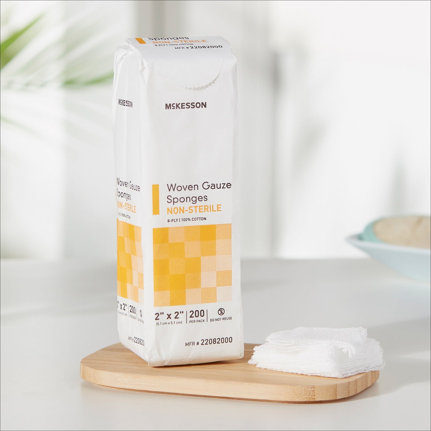 McKesson Gauze Sponge, 2 x 2 Inch