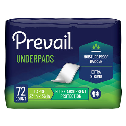 Prevail® Fluff Underpad, 23 x 36 Inch