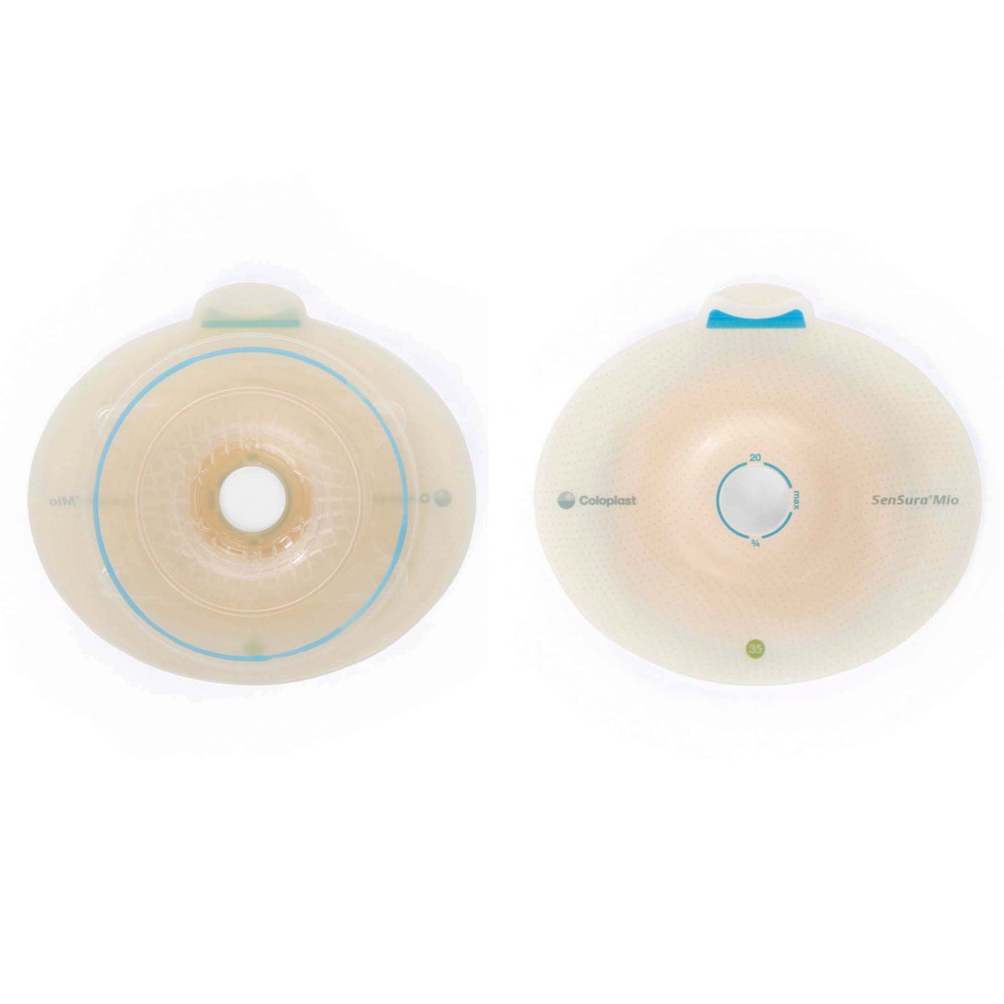 SenSura® Mio Flex Convex Light Ostomy Barrier, 28 mm Stoma Opening