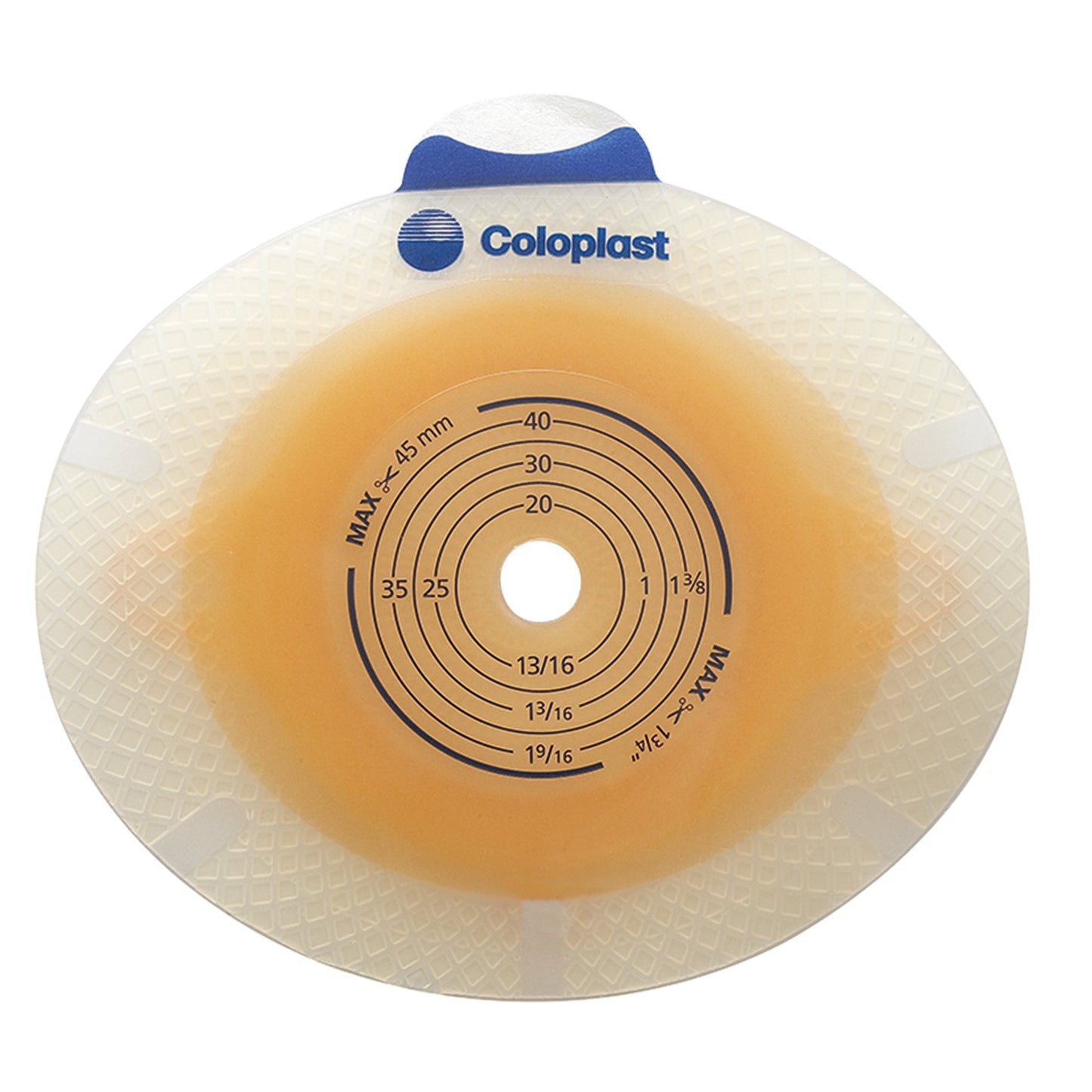 SenSura® Click Flat Ostomy Barrier, 35 mm Stoma Opening