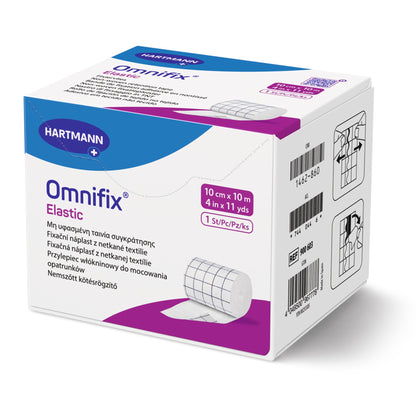 Omnifix® Nonwoven Dressing Retention Tape, 4 Inch x 10 Yard
