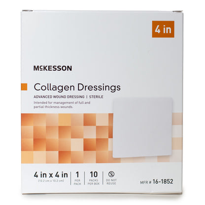 McKesson Collagen Dressing, 4 x 4 Inch
