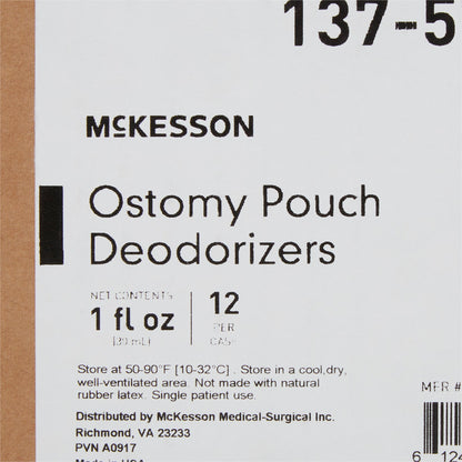 McKesson Ostomy Appliance Deodorant, 1-Ounce dropper Bottle